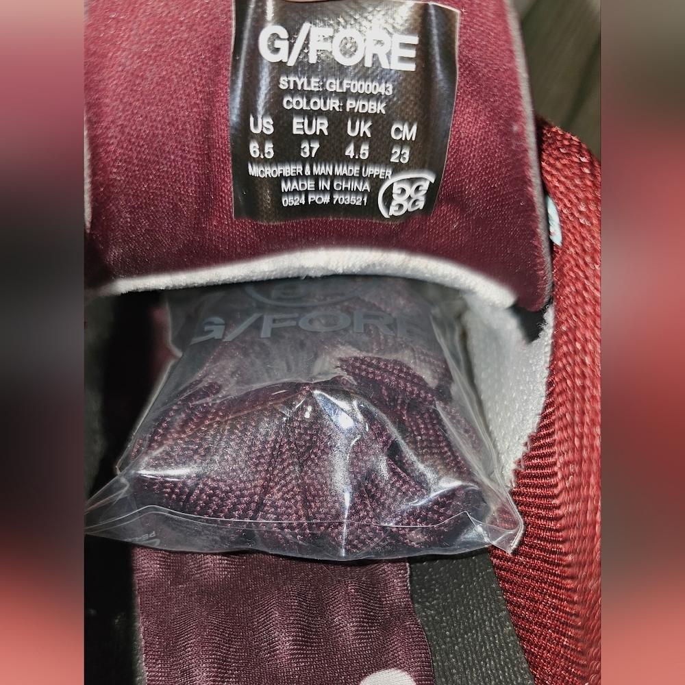 Limited Edition G/Fore 112 Kiltie Fringe Women Golf Shoes. Size 6.5 - Picture 5 of 7